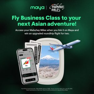 Want to Experience PAL Business Class? Just Link Your Mabuhay Miles in the Maya App!