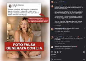 Италианският премиер Мелони предупреждава за фалшиви фалшиви фалшиви снимки на AI след разпространението на нейни фалшиви снимки